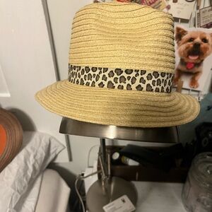 Stylish Tan Straw Hat
